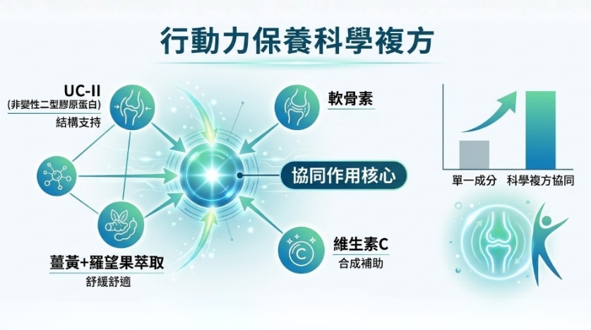 銀髮族行動卡卡怎麼保養?認識5大日常營養補給重點