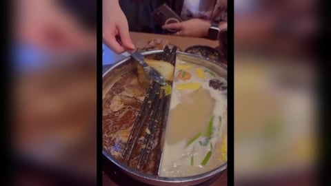 真的「筷」煮鍋! 火鍋撈出塑膠筷!店家回應了