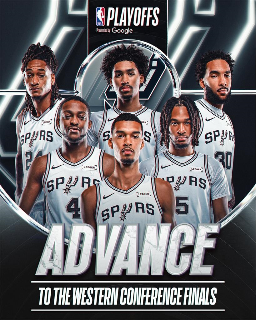 NBA(影)／「城堡哥」32分11籃板封神一戰！馬刺海K灰狼強勢挺進西區決賽