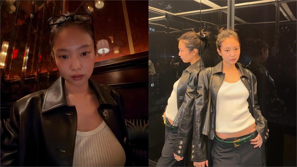 Jennie素顏疑忘記P圖！倒影竟「判若兩人」畫面曝…網酸爆：鏡子裡面是什麼