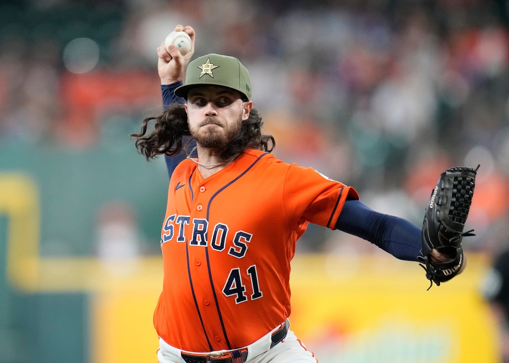 MLB(影)／鄧愷威隊友7.1局無安打！本季太空人新王牌完美演出徹底封鎖遊騎兵