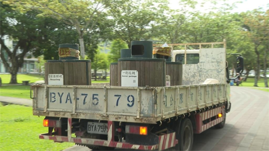 不讓鼠吃？北市大湖公園「垃圾桶遭封印」　議員批：治標不治本　