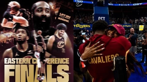 NBA(影)/騎士「後詹皇時代」首闖東冠!蜘蛛人高調放閃、哈登終結8年MVP魔咒