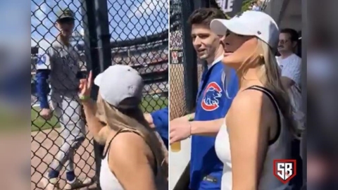 MLB(影)/不忍了!PCA遭女球迷狂嗆後當場回擊 芝加哥內戰變垃圾話大戰