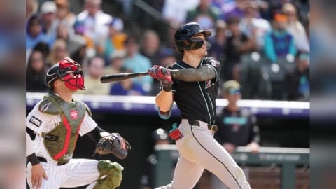 MLB(影)/「卡仔」單場雙響砲!率響尾蛇客場打敗落磯!寫下罕見紀錄