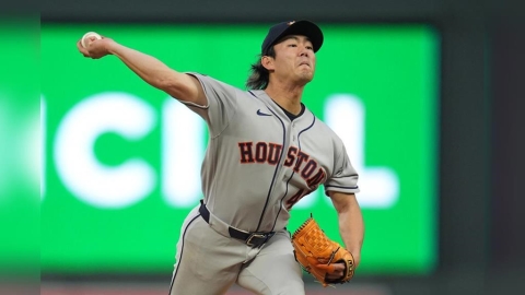 MLB(影)/今井達也先發4.2局無四壞保送有進步!卻因下雨延賽提早退場