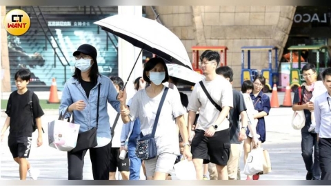 今晴熱如夏飆36度！　週四鋒面殺到水氣增