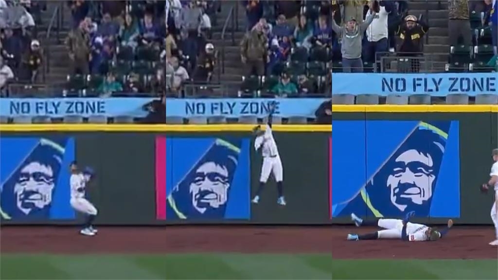 MLB(影)／到二樓搶劫！J-ROD「禁航區起飛」沒收對手開轟　獲選單週最佳好球