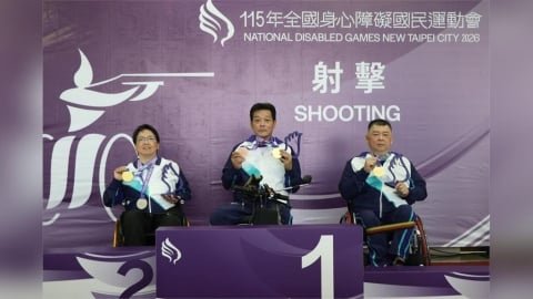 《115全障運》無欲則剛 老將陳建誌復出助新北市射擊團隊摘金
