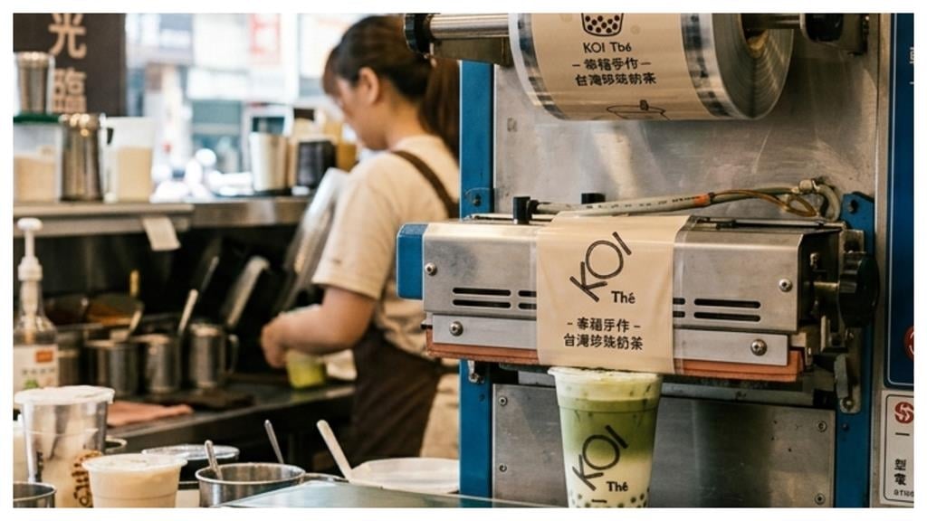 韓國「手動封飲料」台人嚇傻!內行曝「1神機」竟是台灣發明:世界第一