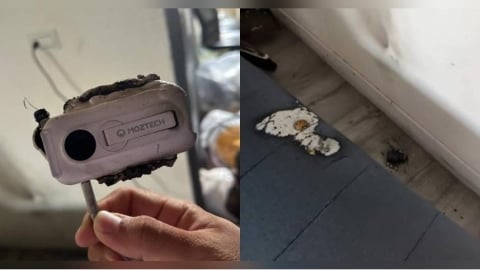行動電源「充到一半突自燃」 網見1品牌狂勸:別再用了