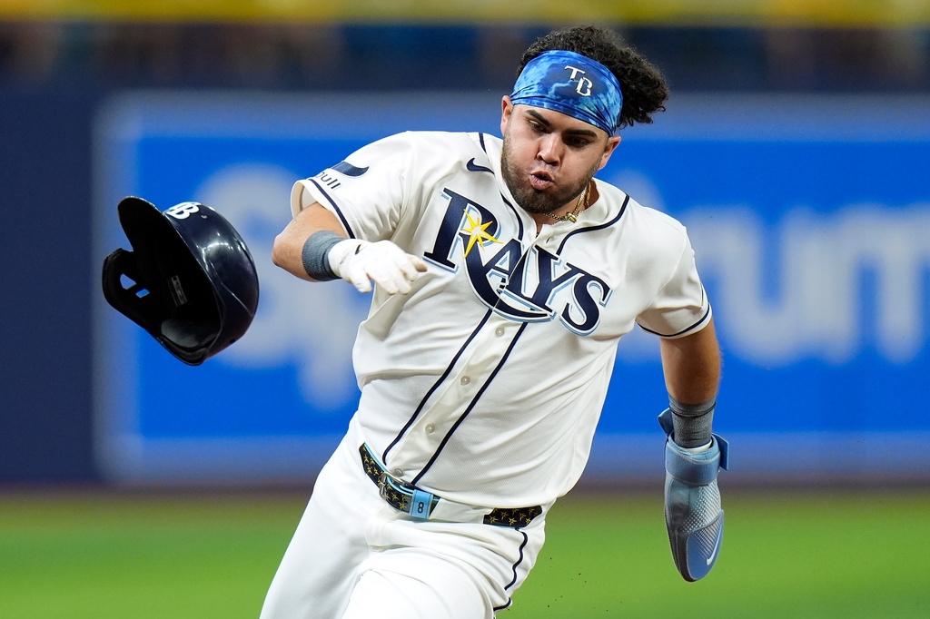 MLB(影)/「我們一定會贏!」光芒8局下半4分大逆襲 締造美國聯盟最佳戰績