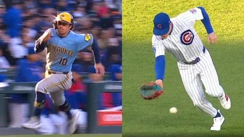 MLB(影)／水逆嗎？小熊PCA罵球迷被罰款又連兩天失誤釀「另類清壘場內轟」