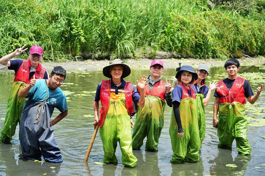 永豐餘把荒地變天堂！水雉帶4寶現身　濕地奇蹟曝光