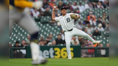 MLB／台灣「怪力男」李灝宇再獲先發機會！單場2打數無安打老虎1：3遭守護者橫掃
