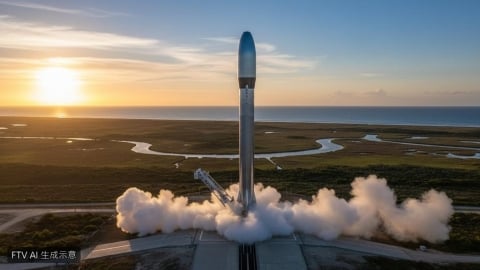 馬斯克SpaceX最強火箭首飛 拼三週後掛牌上市