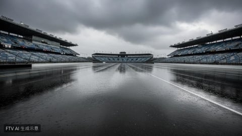 NASCAR夏洛特貨車賽因雨延期 傳奇車手Kyle Busch驟逝全美哀悼