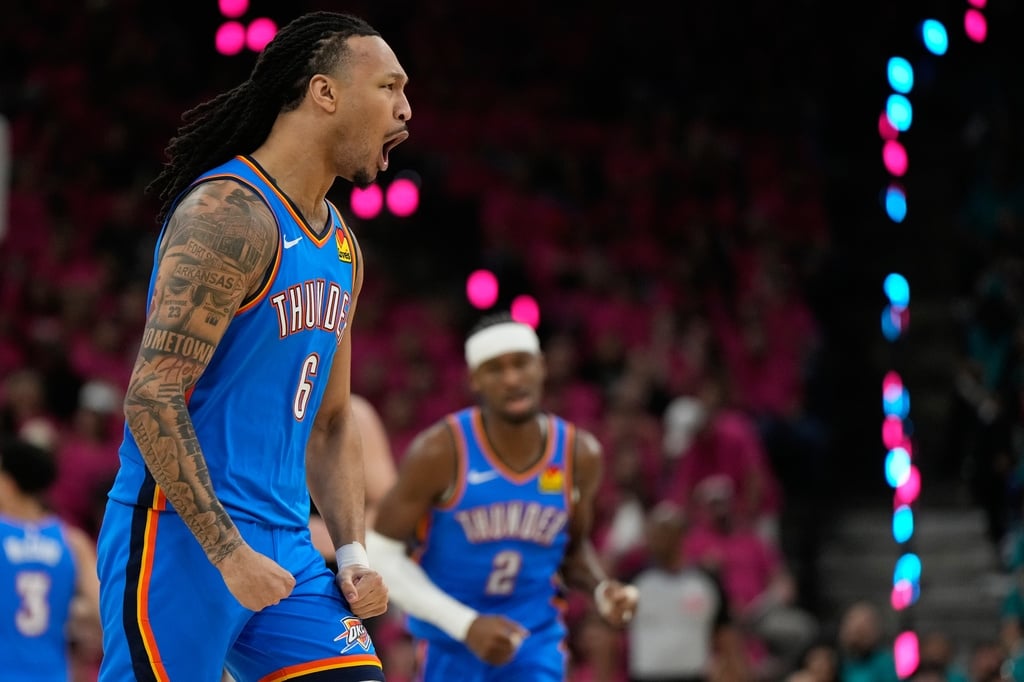 NBA/西冠G3雷霆第二節找回手感!板凳奇兵威廉森半場14分助雷霆57比51領先
