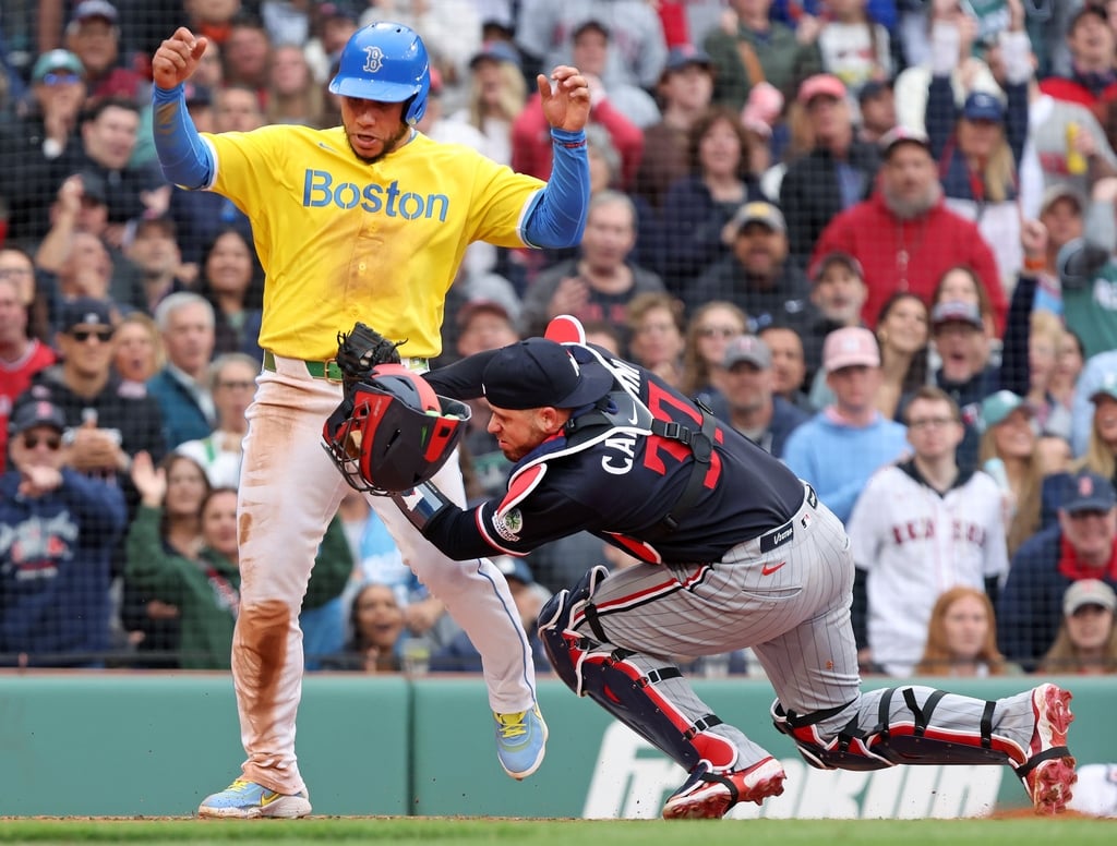 MLB(影)/火爆捕手又惹事!康崔拉斯衝撞老隊友 雙城紅襪板凳清空火藥味瀰漫全場