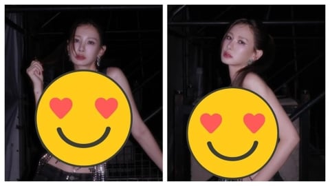 安心亞黑薄紗透視「超兇上圍」！深溝S曲線現形…網暴動：辣到視線模糊