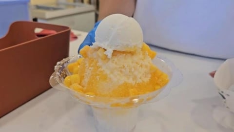 不到50元!台南國華街芒果冰 超高CP值爆紅