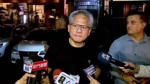 黃仁勳訪台行程滿檔! 會老友張忠謀夫婦共進晚餐