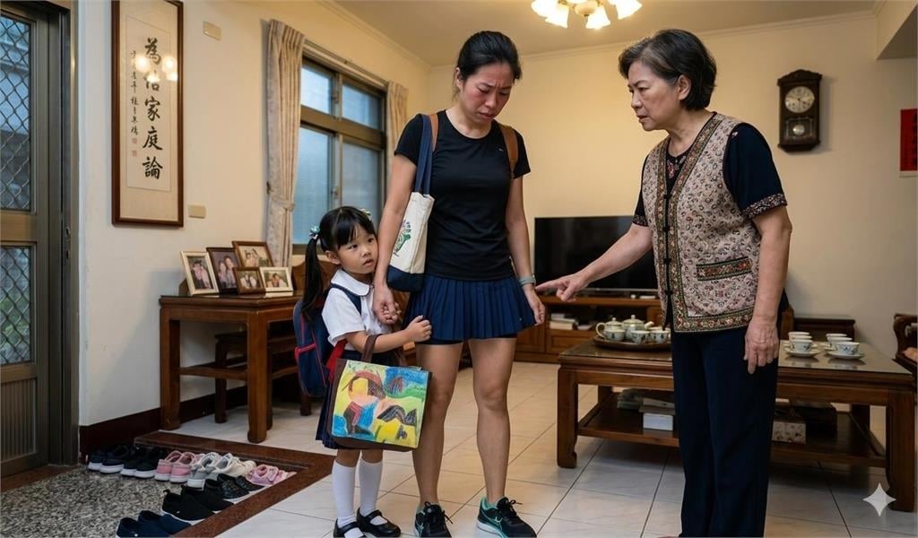 穿得比女兒還短能看嗎?人妻遭婆婆批「穿給別人看」她暴怒:真的管很寬
