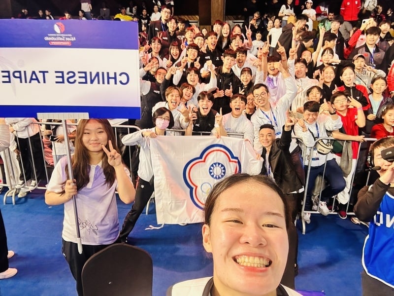 綜合／擊退亞運金牌中國強敵！台灣女將張芮恩亞錦賽62公斤級封后踢出代表作