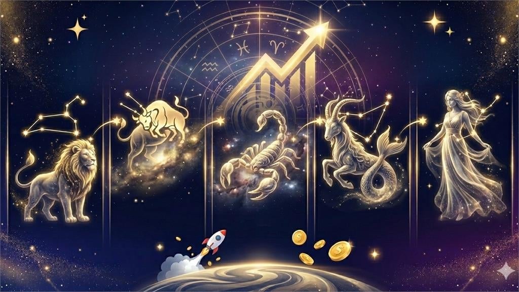 5大星座下半年「正偏財」翻身!專家曝「星盤能量」運勢:迎來財富關鍵