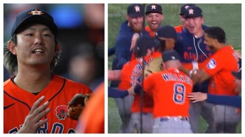 MLB(影)／賽前防禦率破8的今井達也領頭　太空人投手接力演出無安打比賽