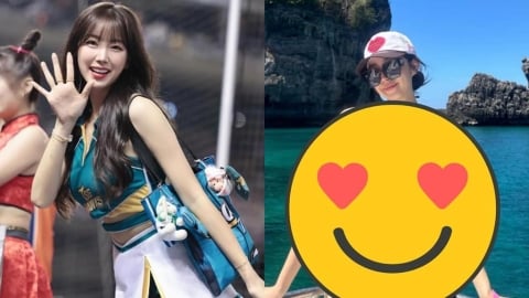 安芝儇海島解放了!比基尼「胸前挖大U」4.6萬網炸裂嗨喊:這是亂辣