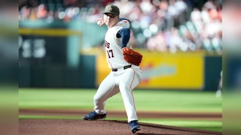 MLB(影)/鄧愷威鄧在太空人傷兵潮中投出價值!投手教練點名大讚是功臣之一