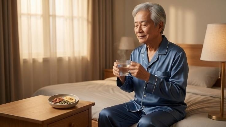 年紀越大越容易淺眠?認識睡眠變化與日常營養補充重點