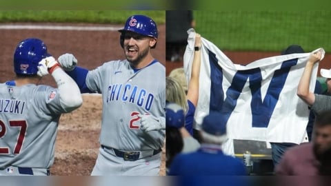 MLB(影)/趴趴熊終於贏了!小熊2度10連勝也可以吞下10連敗創下全新歷史紀錄