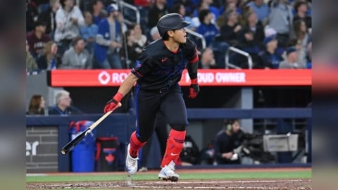 MLB(影)／不卡彈了！岡本011終於出爐！賽後全身濕透嗨喊：「我很高興」