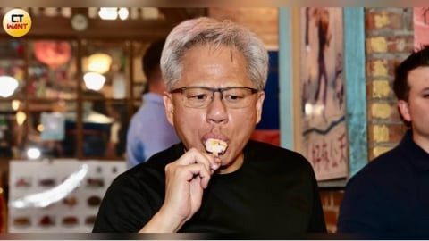 黃仁勳街頭嗑「紅豆粉粿冰」急問哪裡買 網笑:打進AI供應鏈