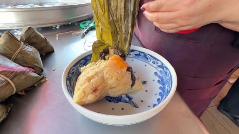 肉粽割喉戰開打!鹿港媽媽味肉粽 彰化漁會蒲燒鰻魚粽擄獲饕客