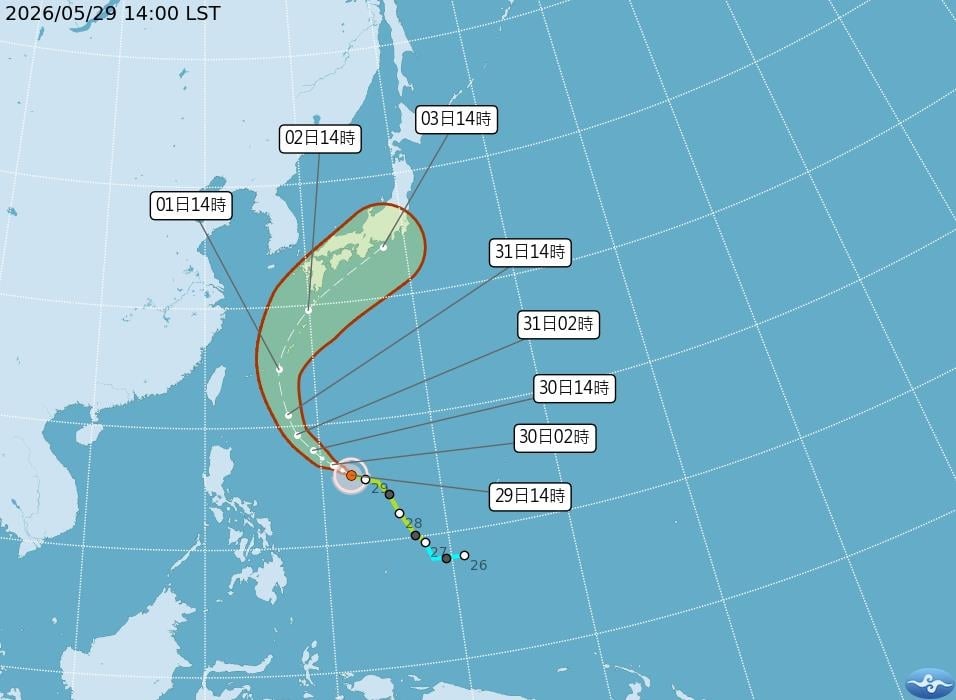 薔蜜外圍環流只灌水北部！氣象署揭「正牌梅雨將開炸」中南部解渴時機曝光