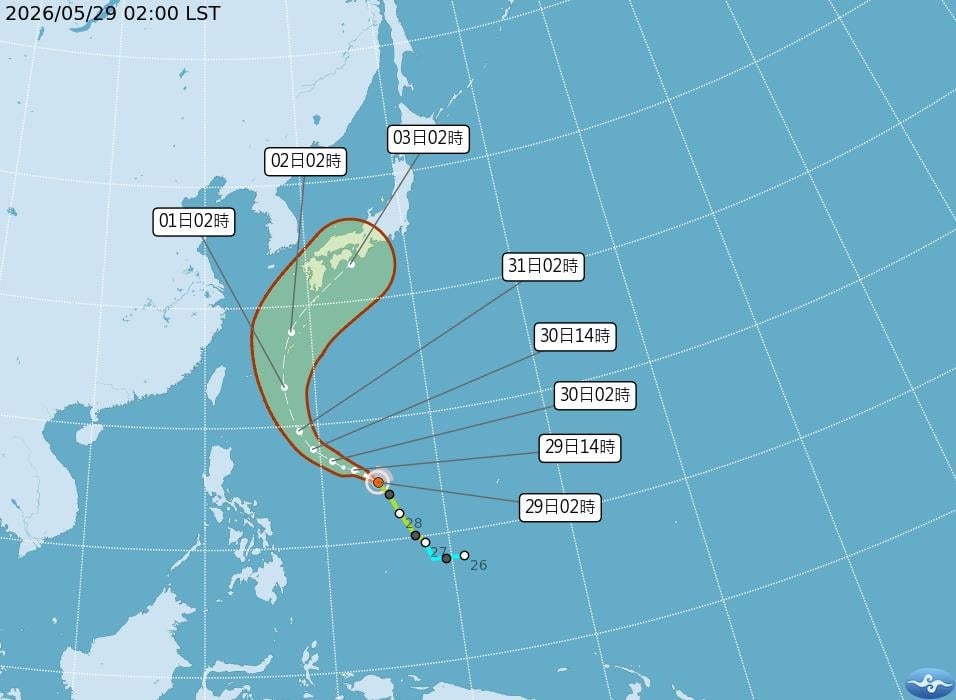 薔蜜北上大迴轉「恐成爆頭颱」?林嘉愷警「外圍環流開炸2地區」劇烈時間點曝光