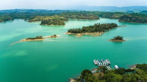水情拉警報！「這水庫」驚傳水位下降、光電板觸底　能源署緊急回應了