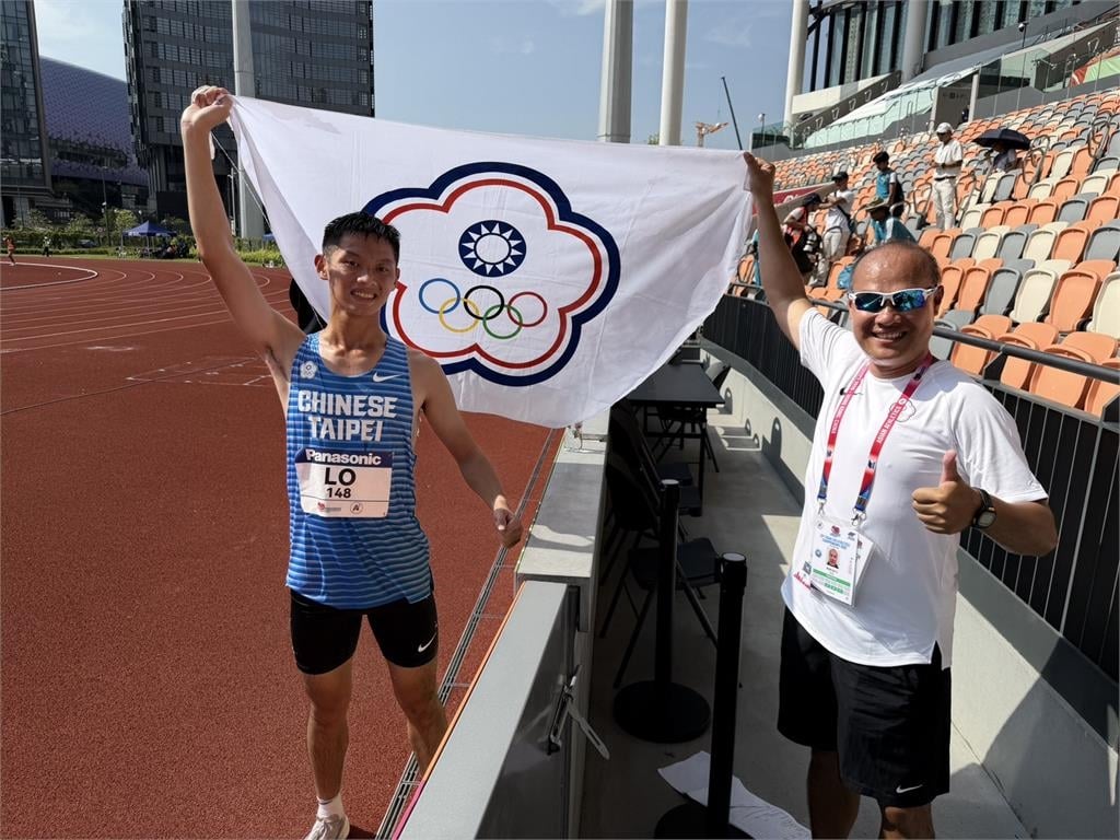 田徑／U20亞錦賽再傳捷報！羅聖欽頂住惡劣天氣壓力5000公尺競走鍍銀