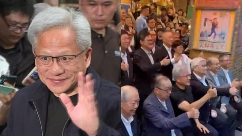 黃仁勳嗨請兆元宴!韓媒見「一票全球晶片大咖到台灣」嚇瘋警告1事:快贏爛…