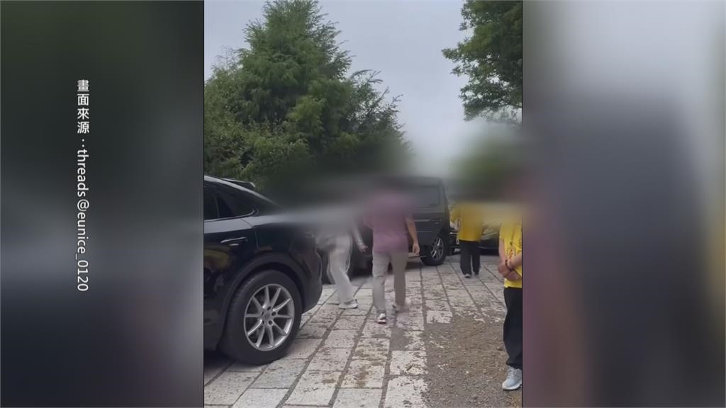 員警放水!玉山登山口爆特權 4豪車闖管制區引不滿