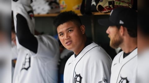 MLB(影)/「台灣怪力男」李灝宇代打上陣!老虎延長賽1分惜敗