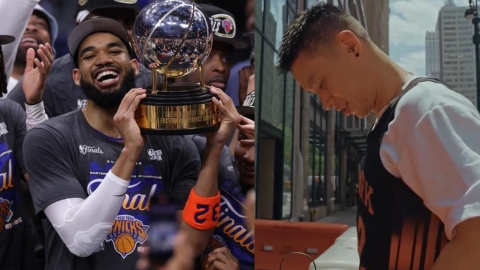 NBA(影)/愛上尼克的起點!尼克明星中鋒公開示愛林書豪:我是最喜歡他