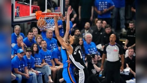 NBA(影)／雷霆年度第三隊長人屈辱一戰！西決關鍵第7場寫下難堪紀錄