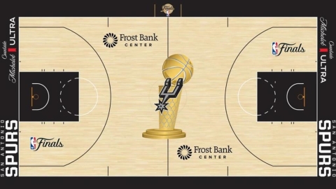 NBA(影)/巨大獎盃回來了!歐布萊恩金盃遭棄用17年「重返Logo」振奮老球迷