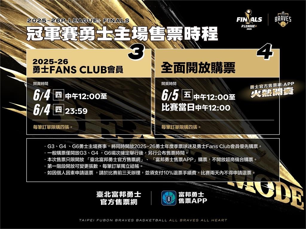 PLG/想看野獸打幾場?勇士冠軍賽主場門票「這天」開賣 球迷見面會G7隔天登場