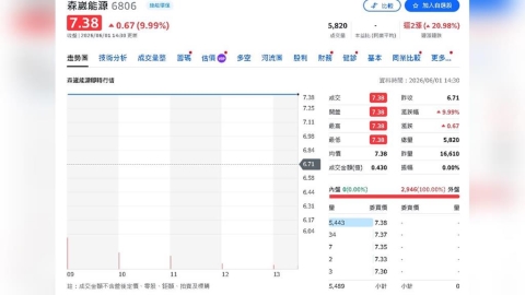 下市倒數竟亮燈!森崴能源再漲停 尚茂續跌停上演資金大搬風