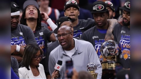 NBA(影)/尼克教頭布朗曾是馬刺冠軍助理教練!這次總冠軍賽要六親不認打爆他們